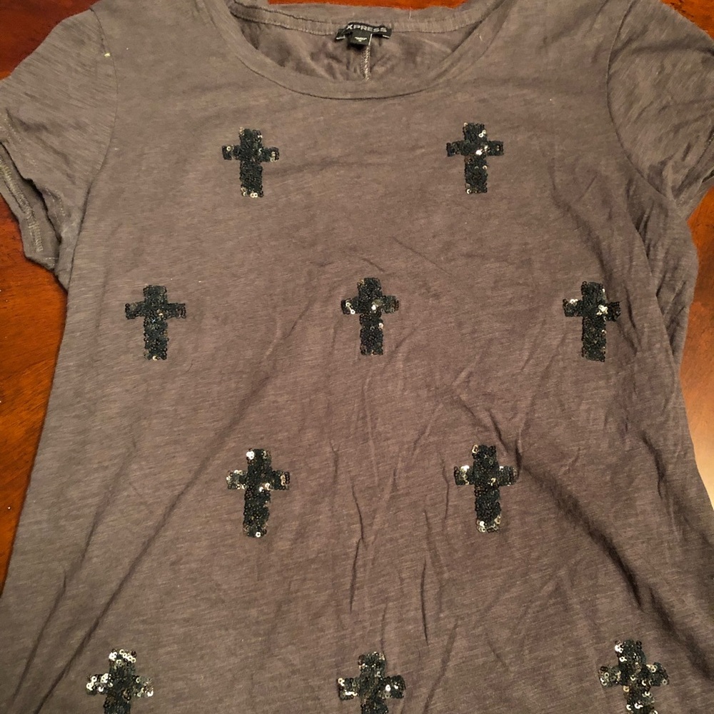 Express embellished top